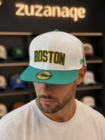 کلاه کپ Boston مدل World Series – سبز و سفید ZU-5950-012 - Image 2