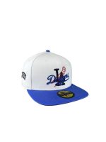 کلاه کپ طرح  LA DODGERS –  سفید آبی ZU-5950-033 - Image 4