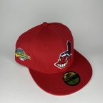 کلاه کپ فیت بک CLEVELAND INDIANS قرمز کد177
