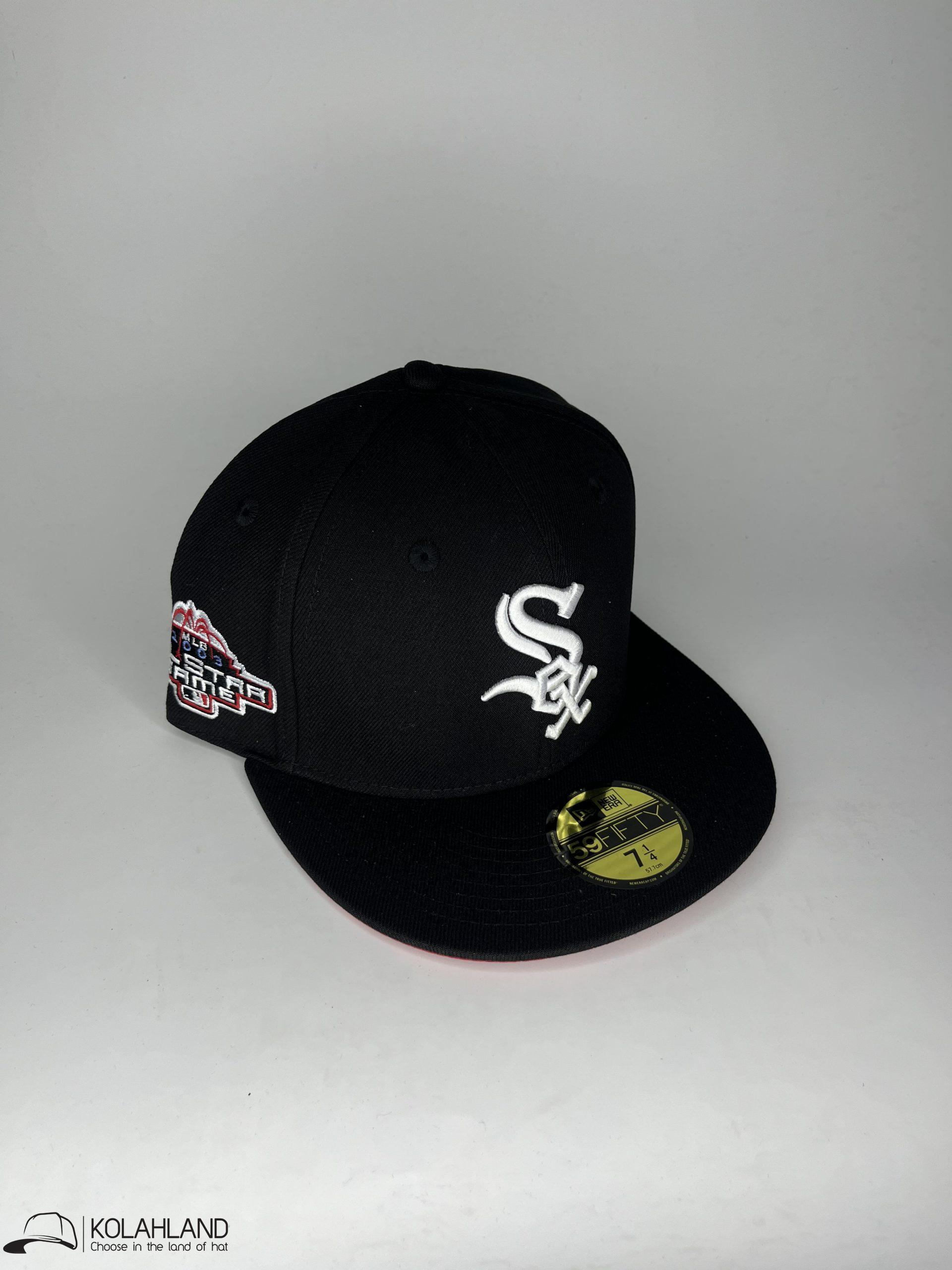 IMG_8757-scaled-1.jpeg کلاه کپ فیت بک SOX (CHICAGO WHITE SOX) مشکی کد069 - Image 1