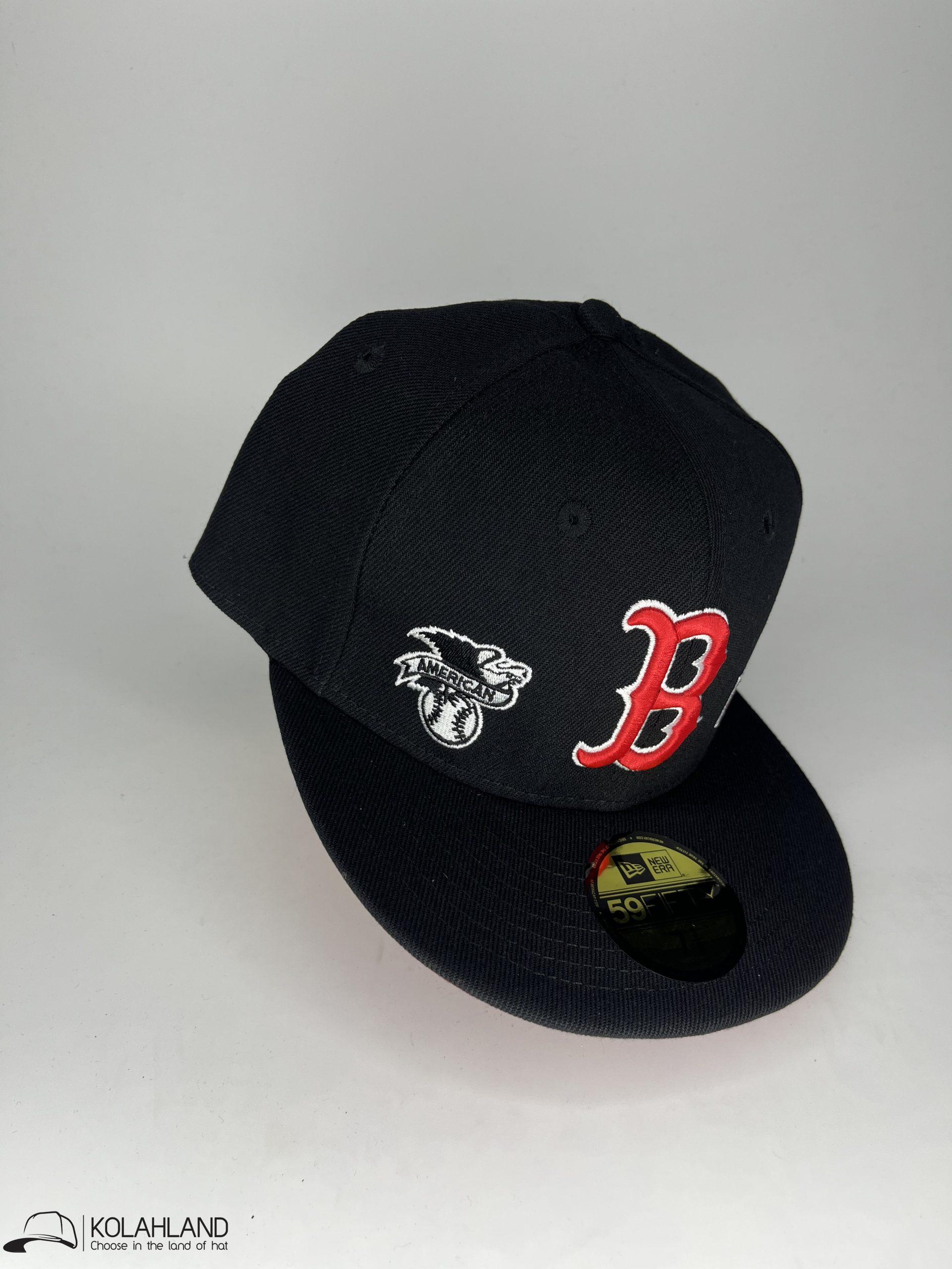 IMG_8772-scaled-1.jpeg کلاه کپ فیت بک (BOSTON RED SOX) B مشکی زیر نقاب گلدوزی کد075 - Image 1