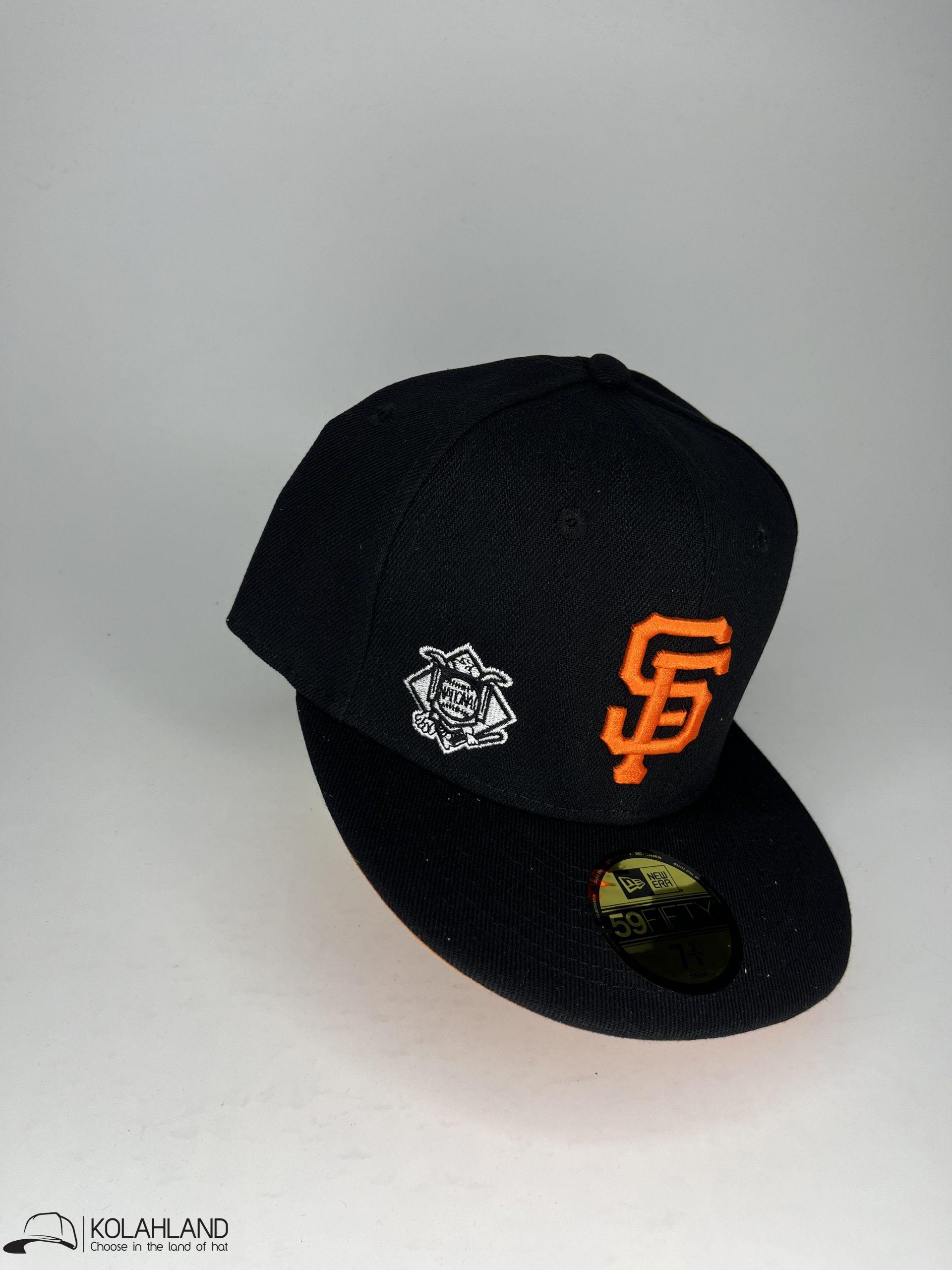 IMG_8943-scaled-1.jpeg کلاه کپ فیت بک (SAN FRANCISCO GIANTS)SF مشکی زیر نقاب گلدوزی کد107 - Image 1