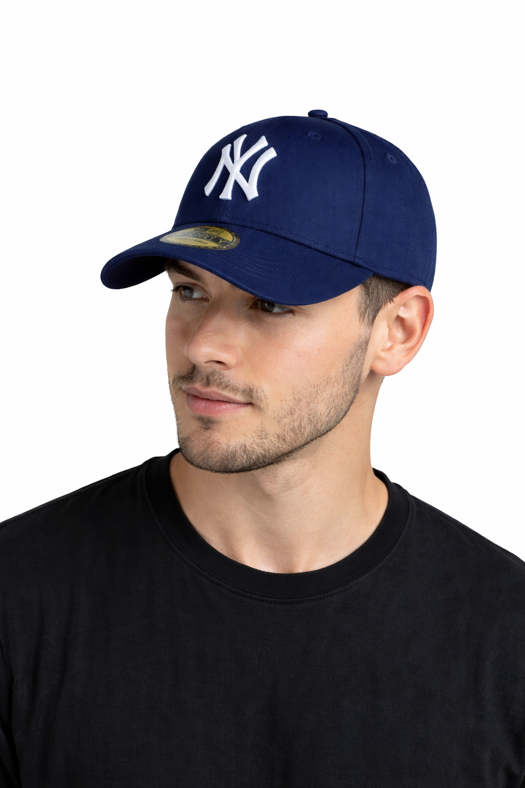 file_000000004d10720abc4d8c2c922db049.png کلاه نقابدار بیسبالی کتان دورنگ Adjustable برند new era گلدوزی NY و LA کد NE2-19 - Image 1