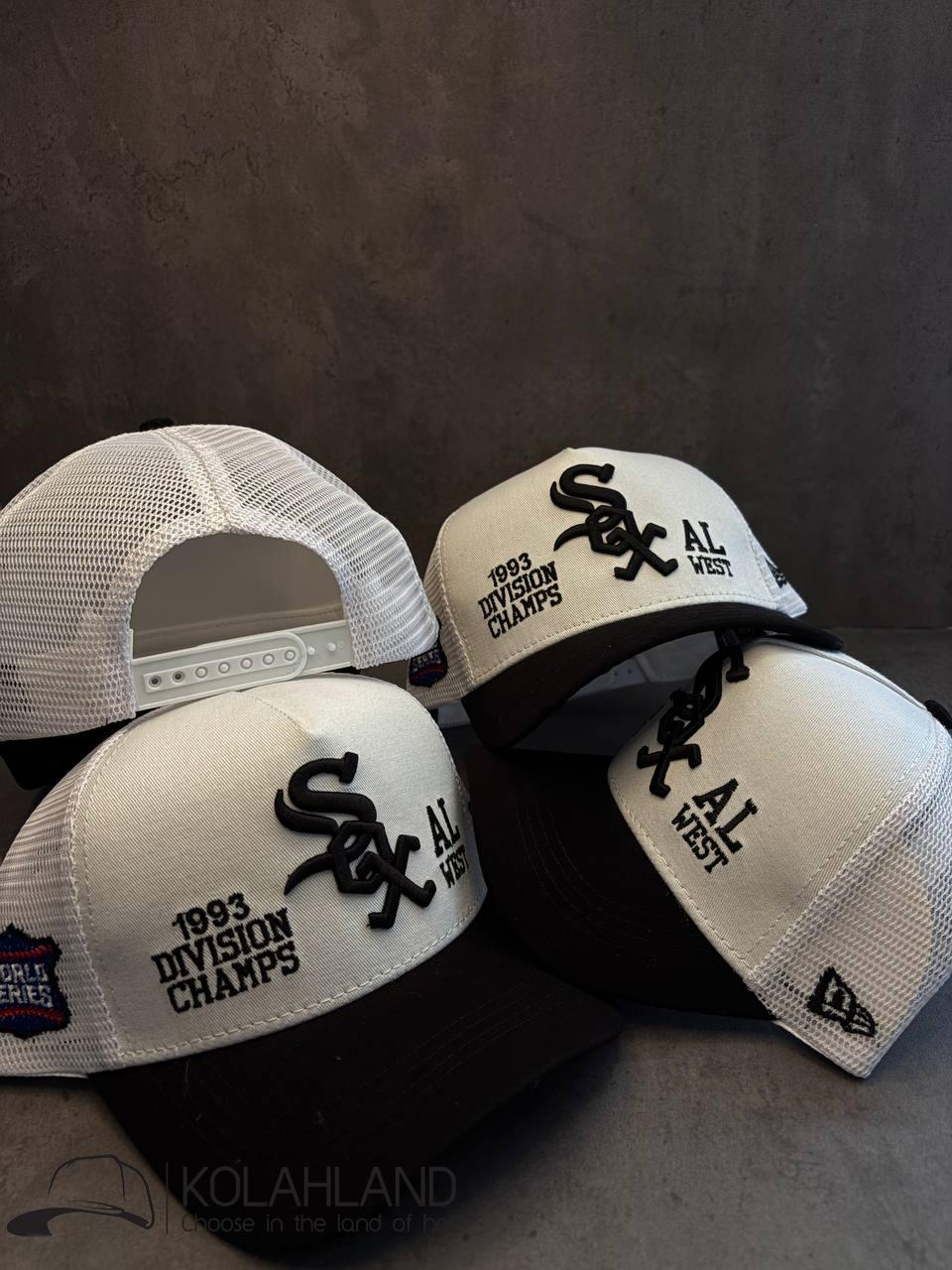 photo_16_2025-09-12_11-27-38.jpg کلاه نقابدار پشت توری CHICAGO WHITE SOX برند NEW ERA کد NE3 - Image 1