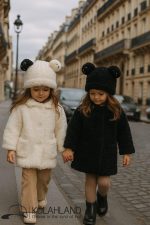 کلاه بافت زمستانی گوشدار خرسیhello