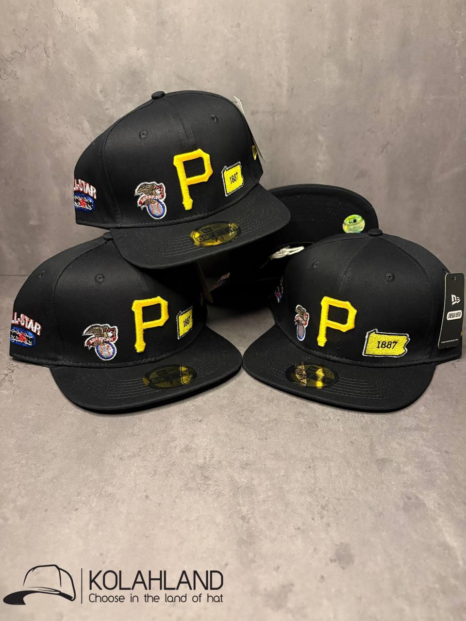 photo_2_2025-10-12_21-50-45.jpg کلاه کپ فیت بک PITTSBURGH PIRATES مشکی کد206 - Image 1