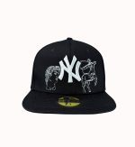کلاه کپ فیت بک NY مشکی کد355 - Image 2