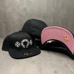 کلاه کپ فیت بک CHROME HEARTS مشکی کد214