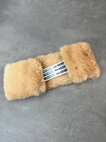 هدبند روسی زنانه موهر رنگ کرم شتری - Image 2