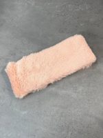 هدبند روسی زنانه موهر رنگ صورتی روشن - Image 3